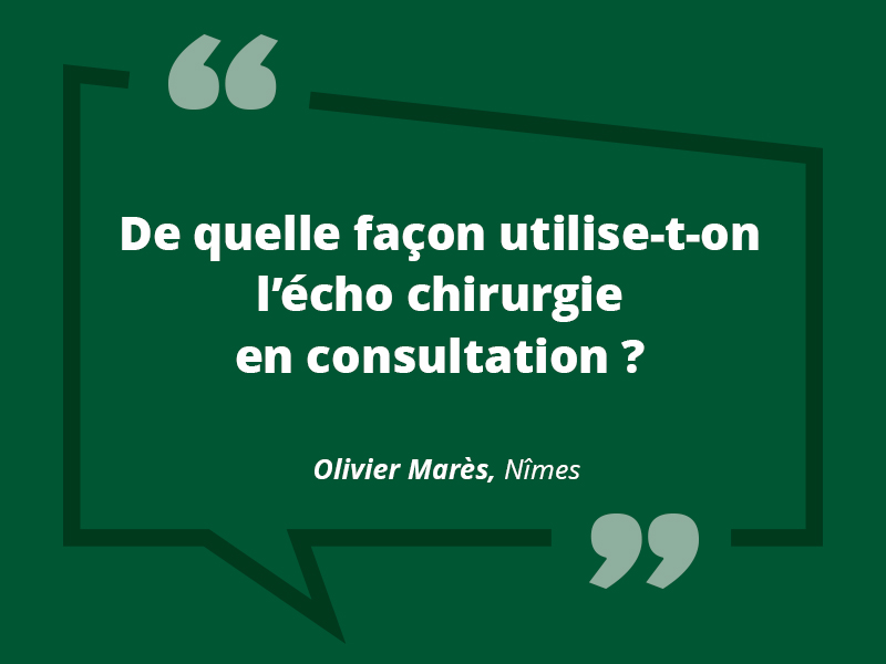 Lire la suite à propos de l’article Questions réponses sur l’échographie et l’écho-chirurgie